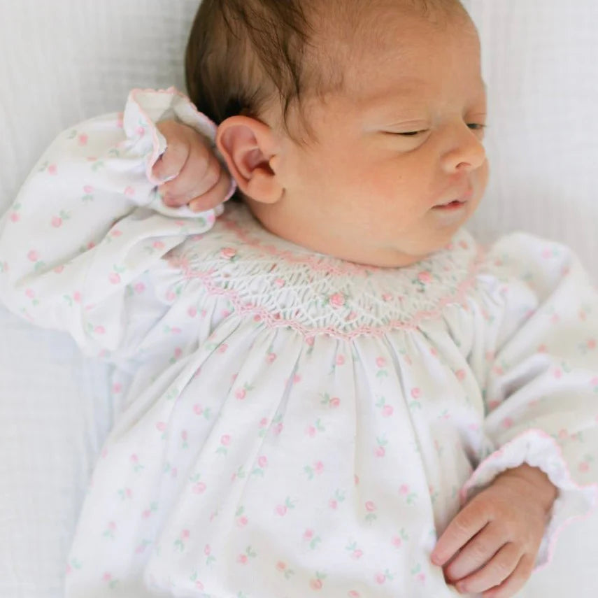 Juliette's Classics Bishop Print Gown - Doodlebug's Children's Boutique
