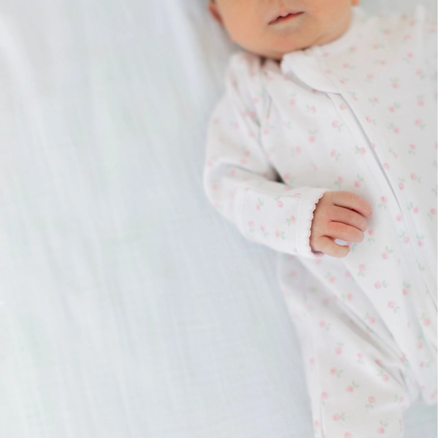 Juliette's Classics Print Zipper Footie