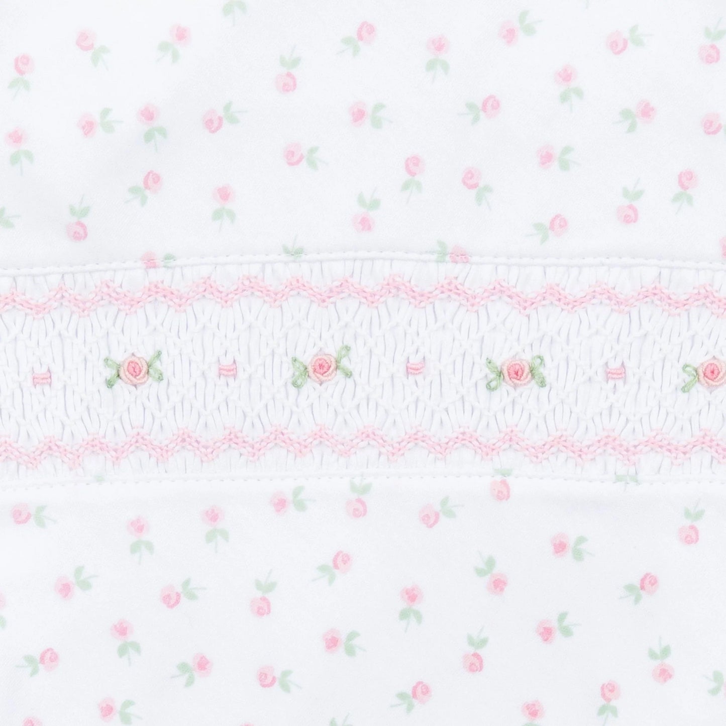 Juliette's Classics Smocked Printed Flutters Bubble - Doodlebug's Children's Boutique