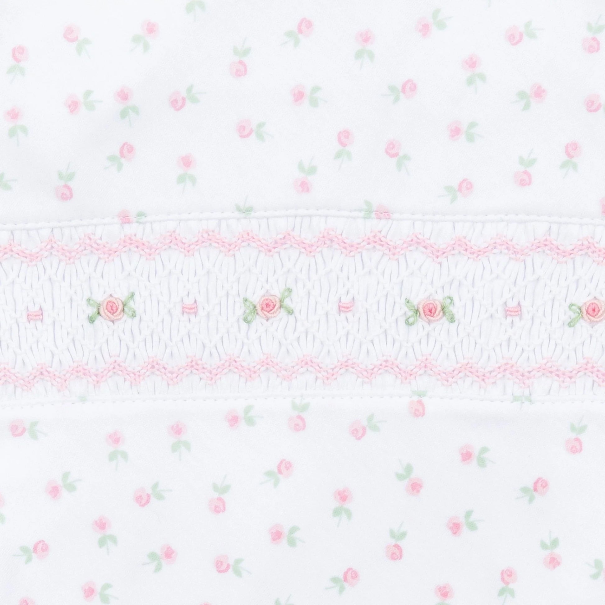 Juliette's Classics Smocked Printed Flutters Bubble - Doodlebug's Children's Boutique