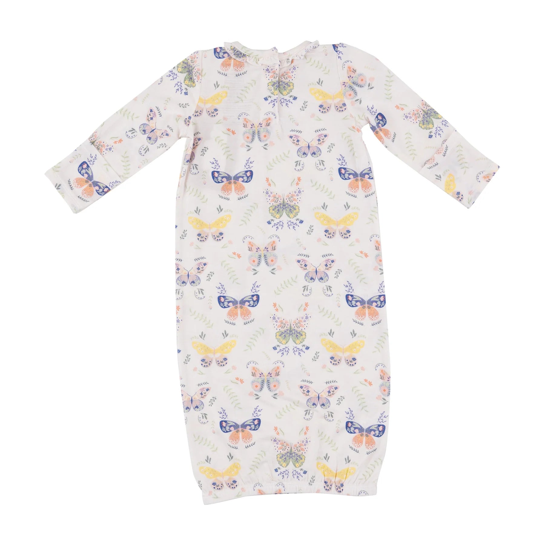 Kimono Gown in Botany Butterfly  - Doodlebug's Children's Boutique