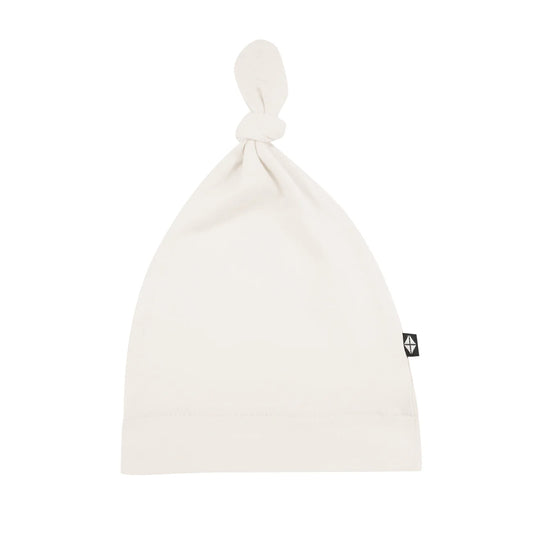 Knotted Cap in Oat - Doodlebug's Children's Boutique