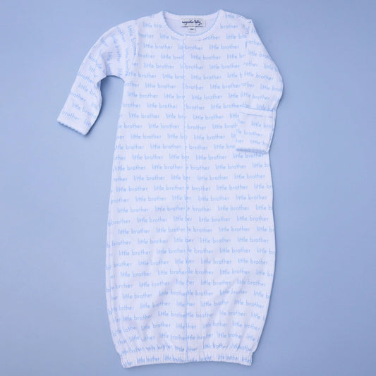 Little Brother Print Converter Gown