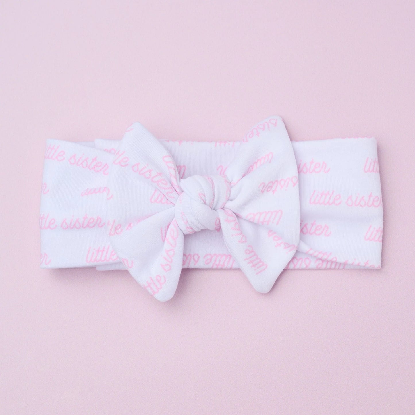Little Sister Printed Headband - Doodlebug's Children's Boutique