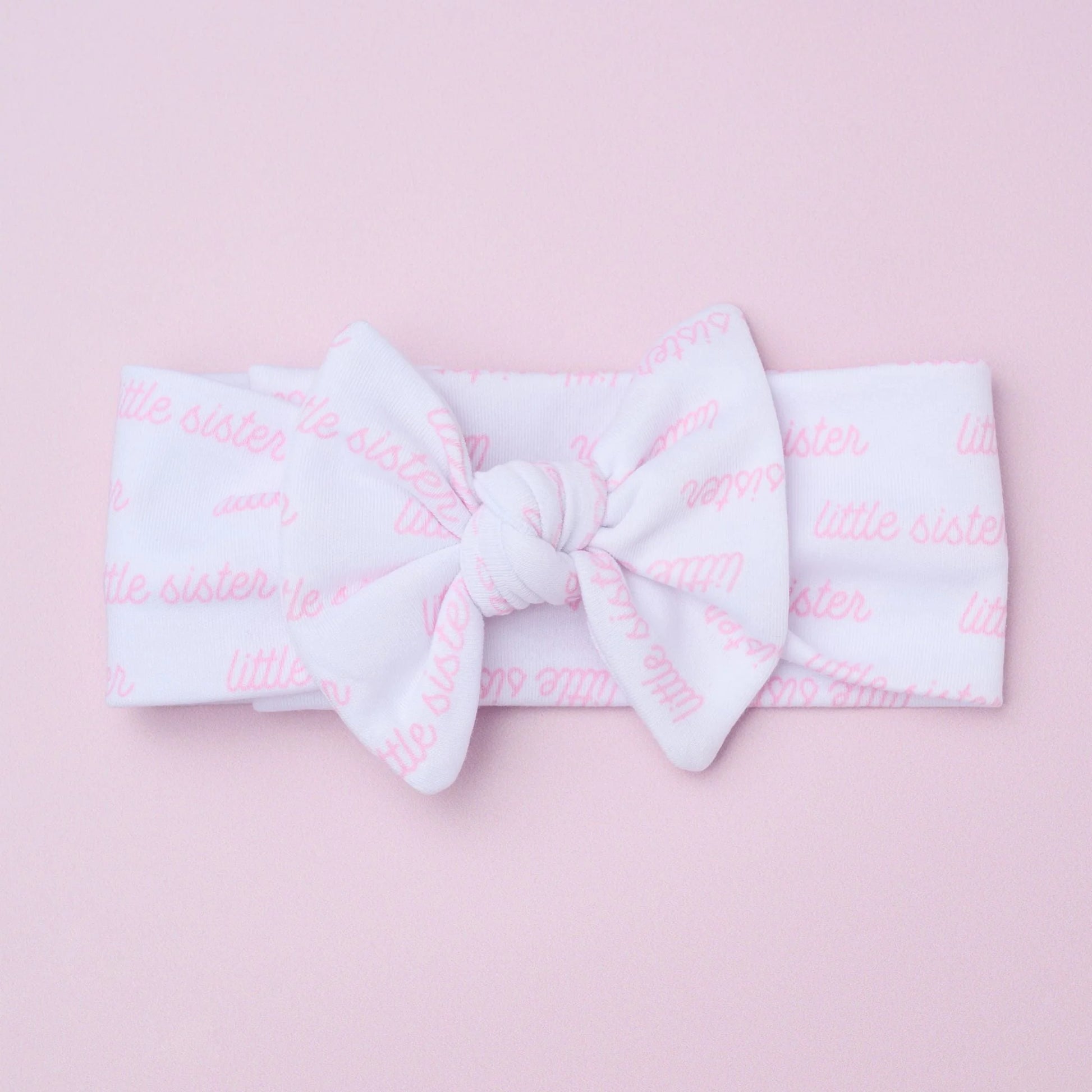 Little Sister Printed Headband - Doodlebug's Children's Boutique