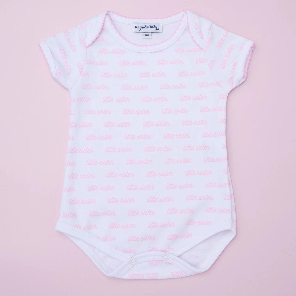 Little Sister Printed Bodysuit - Doodlebug's Children's Boutique
