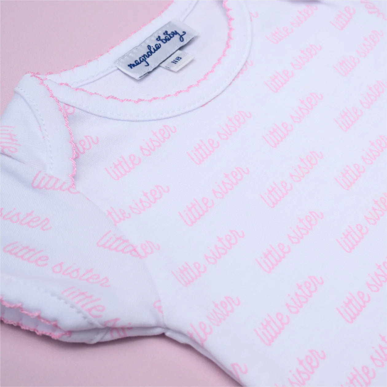 Little Sister Printed Bodysuit - Doodlebug's Children's Boutique