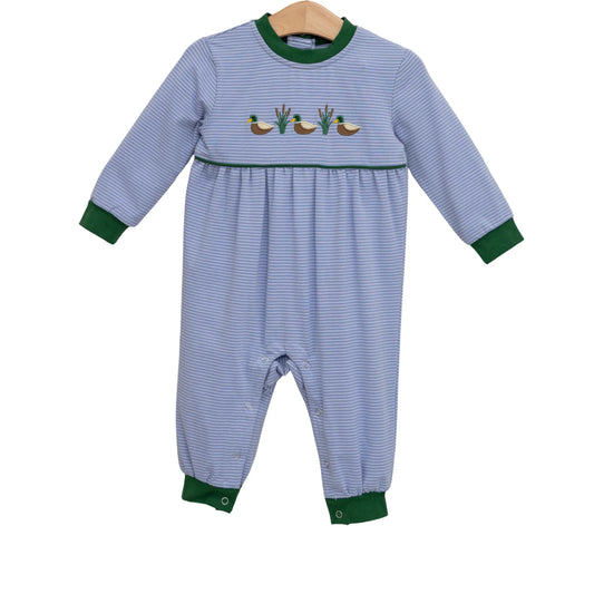 Mallard Trio Romper - Doodlebug's Children's Boutique