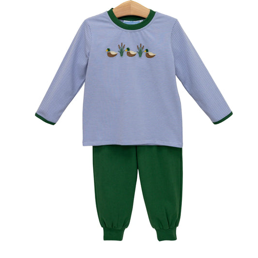 Mallard Trio Pant Set - Doodlebug's Children's Boutique