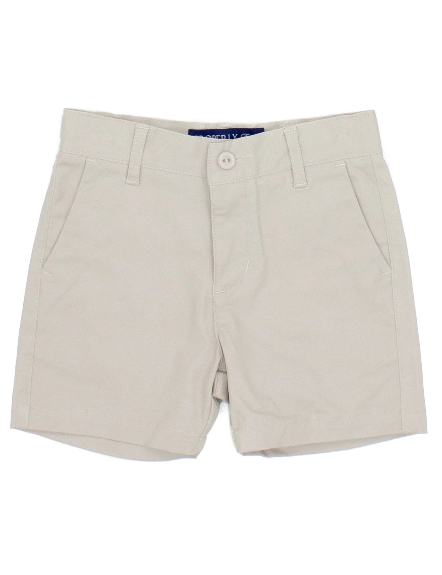 Patriot Short in Khaki  - Doodlebug's Children's Boutique