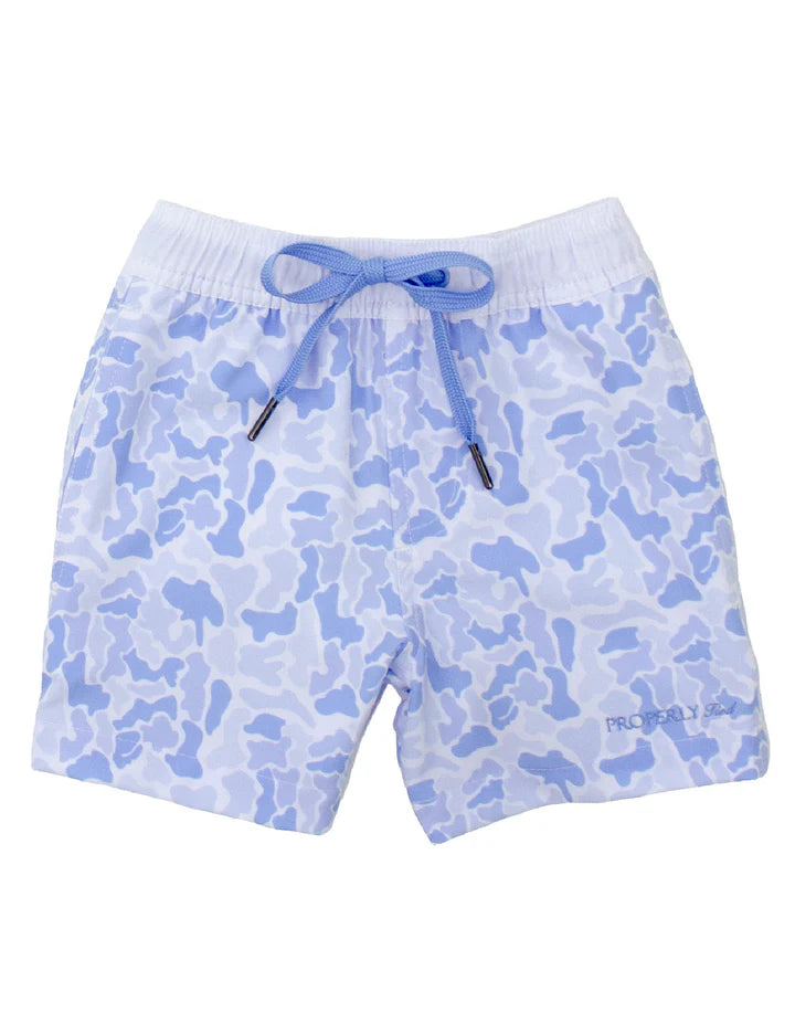 Riviera Swim Trunk in River Camo - Doodlebug's Children's Boutique