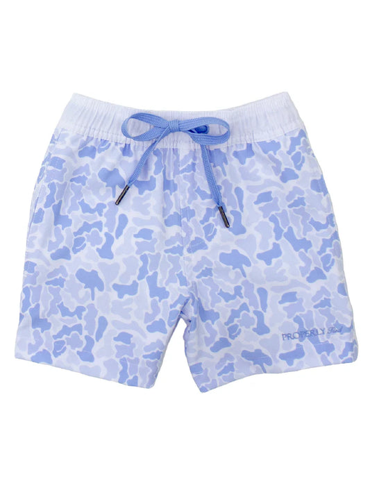 Riviera Swim Trunk in River Camo - Doodlebug's Children's Boutique