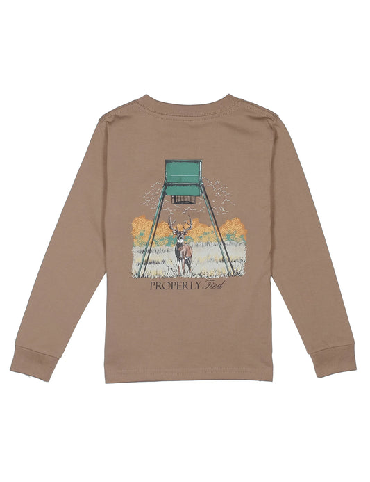 Deer Feeder Long Sleeve Tee