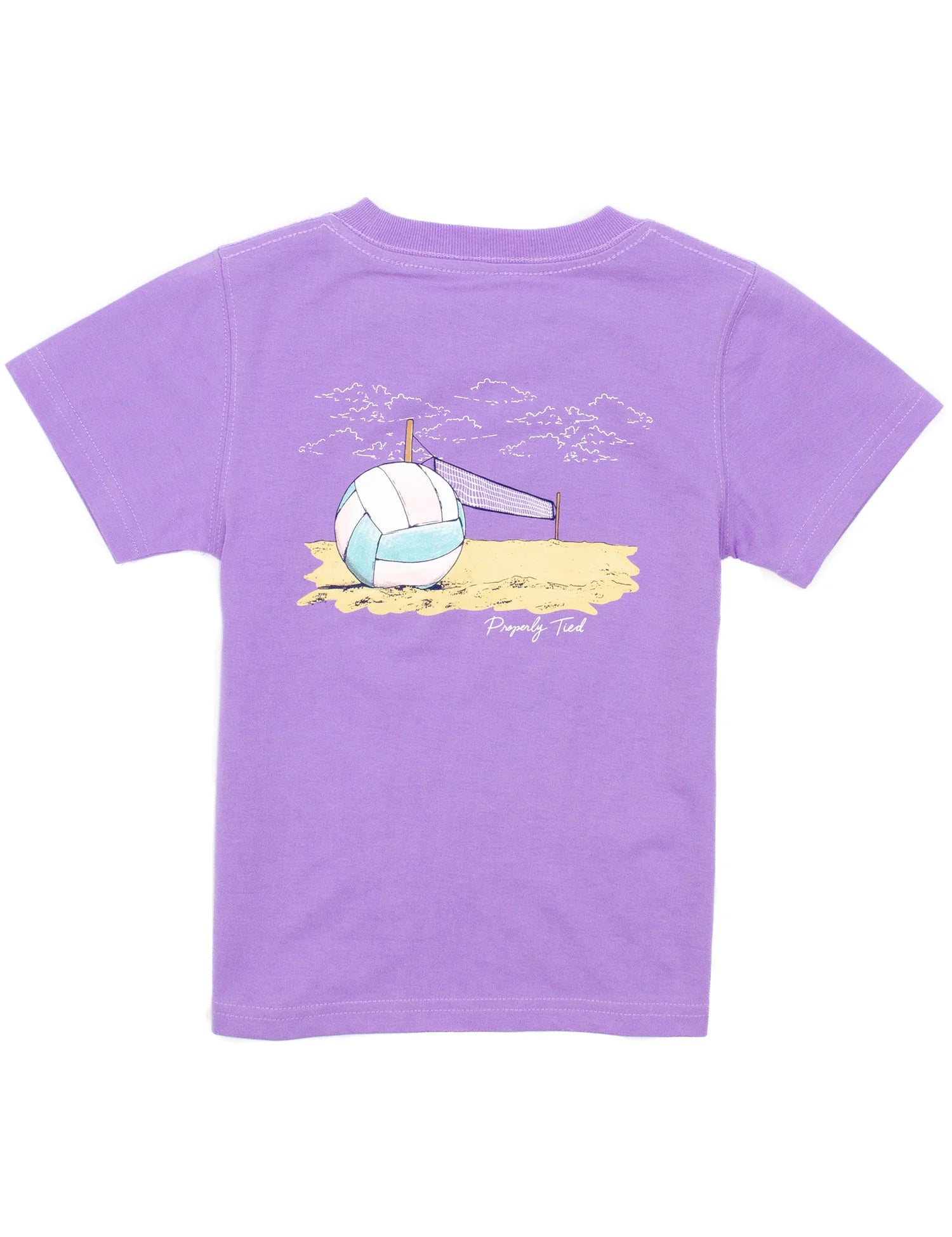 Girls Sandy Serve Short Sleeve Tee - Doodlebug's Children's Boutique