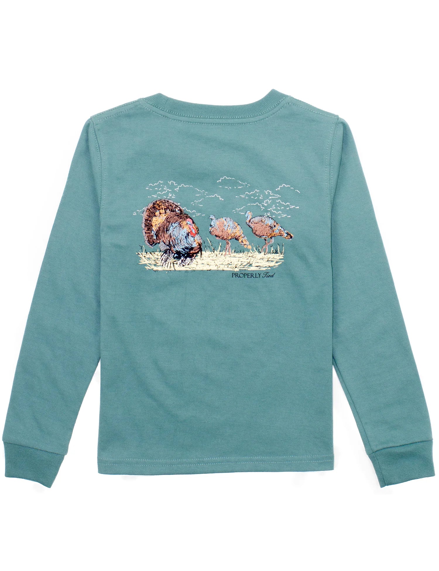Turkey Hunt Long Sleeve Tee - Doodlebug's Children's Boutique