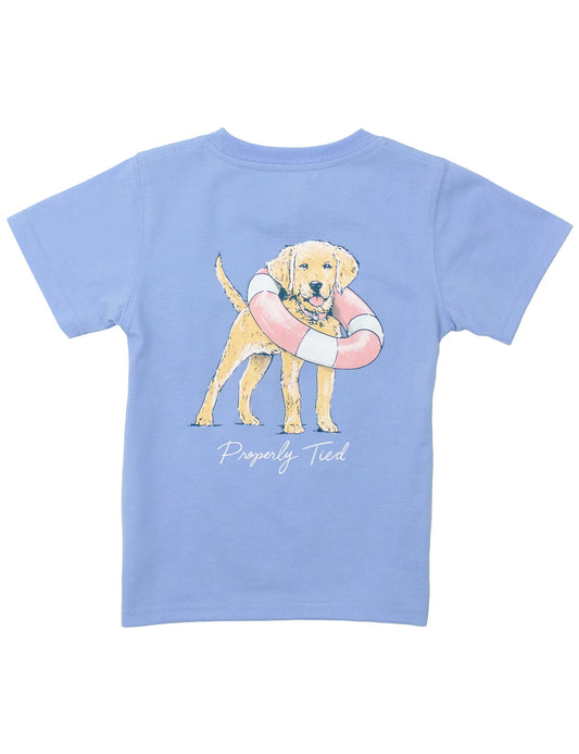 Lifeguard Pup Short Sleeve Tee - Doodlebug's Children's Boutique