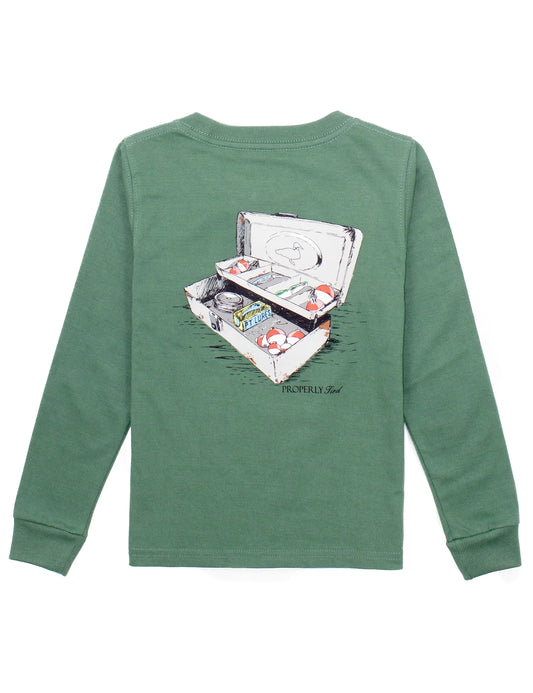 Tackle Box Long Sleeve Shirt  - Doodlebug's Children's Boutique