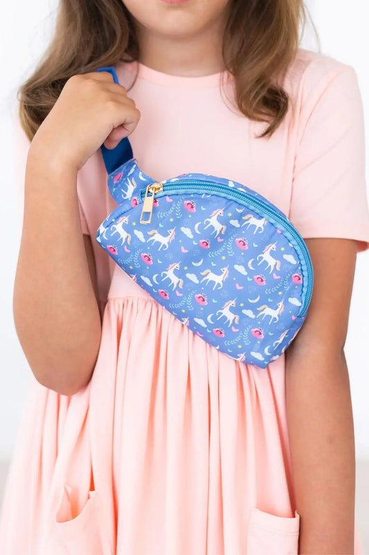 Blue Moon Belt Bag  - Doodlebug's Children's Boutique