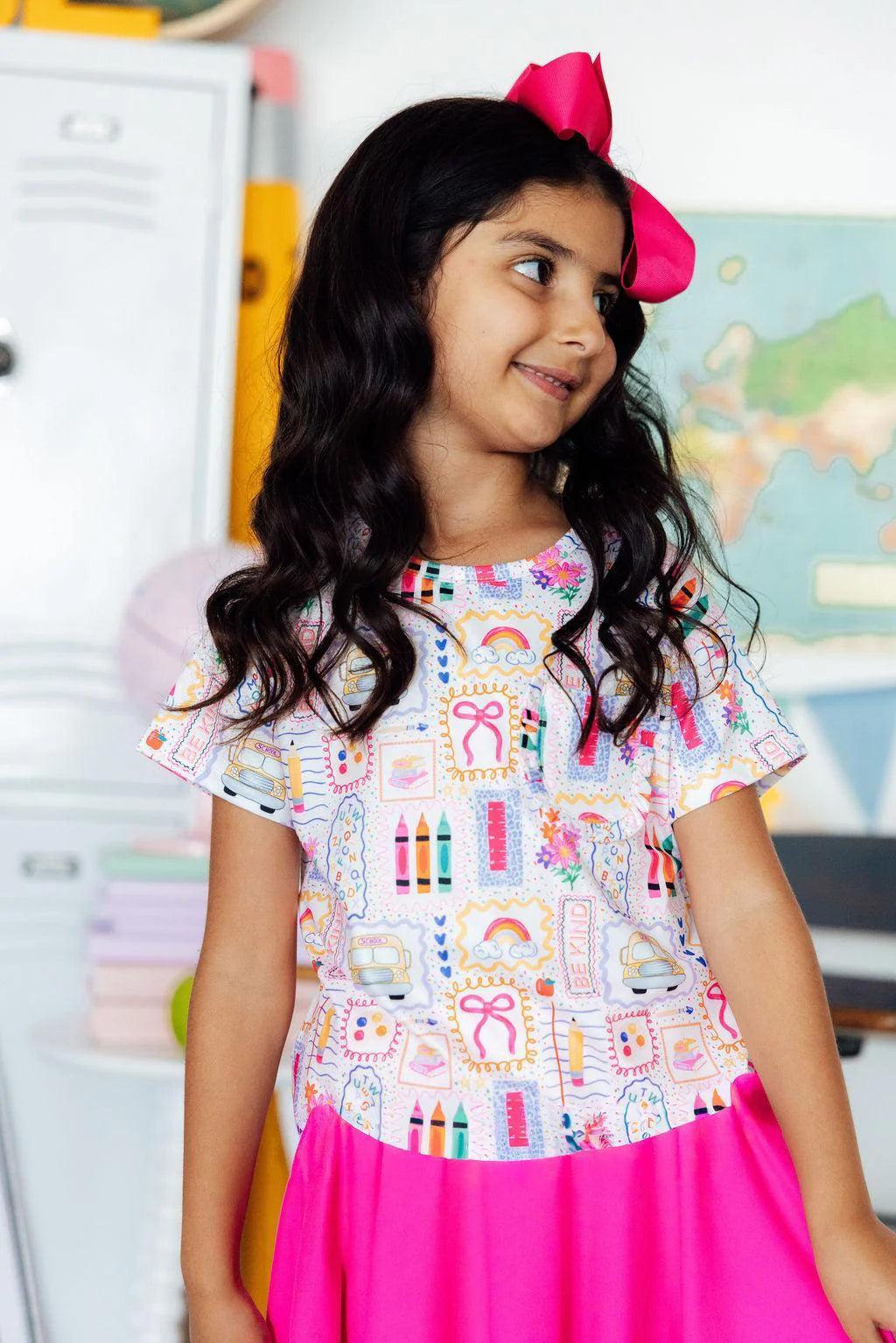 Art Class Ruffle Pocket Tee & Leggings Set - Doodlebug's Children's Boutique