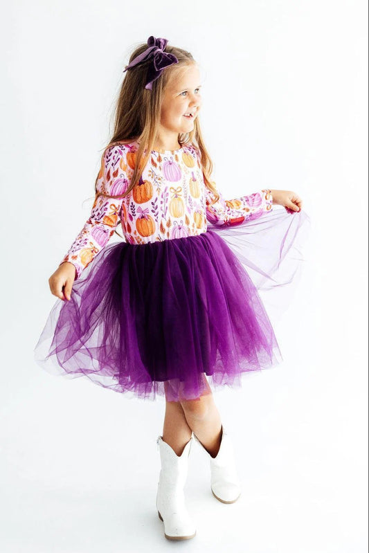 Gord-geous Long Sleeve Tutu Dress - Doodlebug's Children's Boutique
