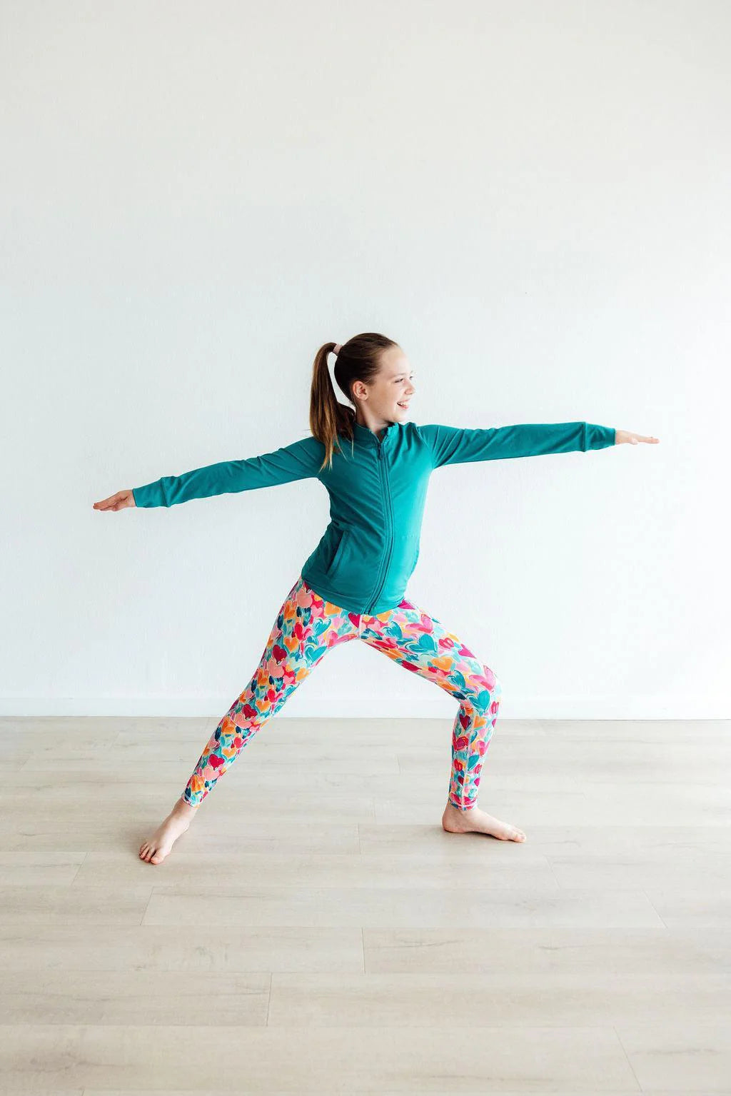 Heart Hustle Active Legging - Doodlebug's Children's Boutique