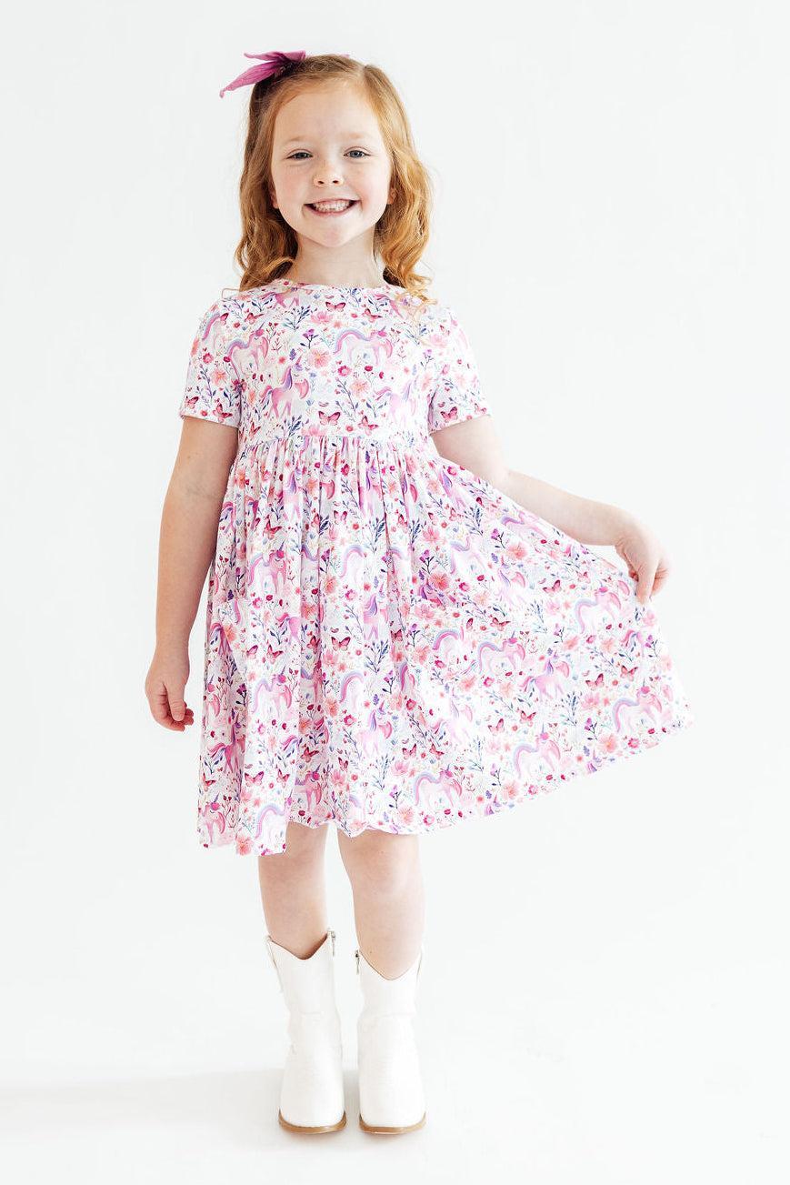 Whimsical Woods Pocket Twirl Dress - Doodlebug's Children's Boutique