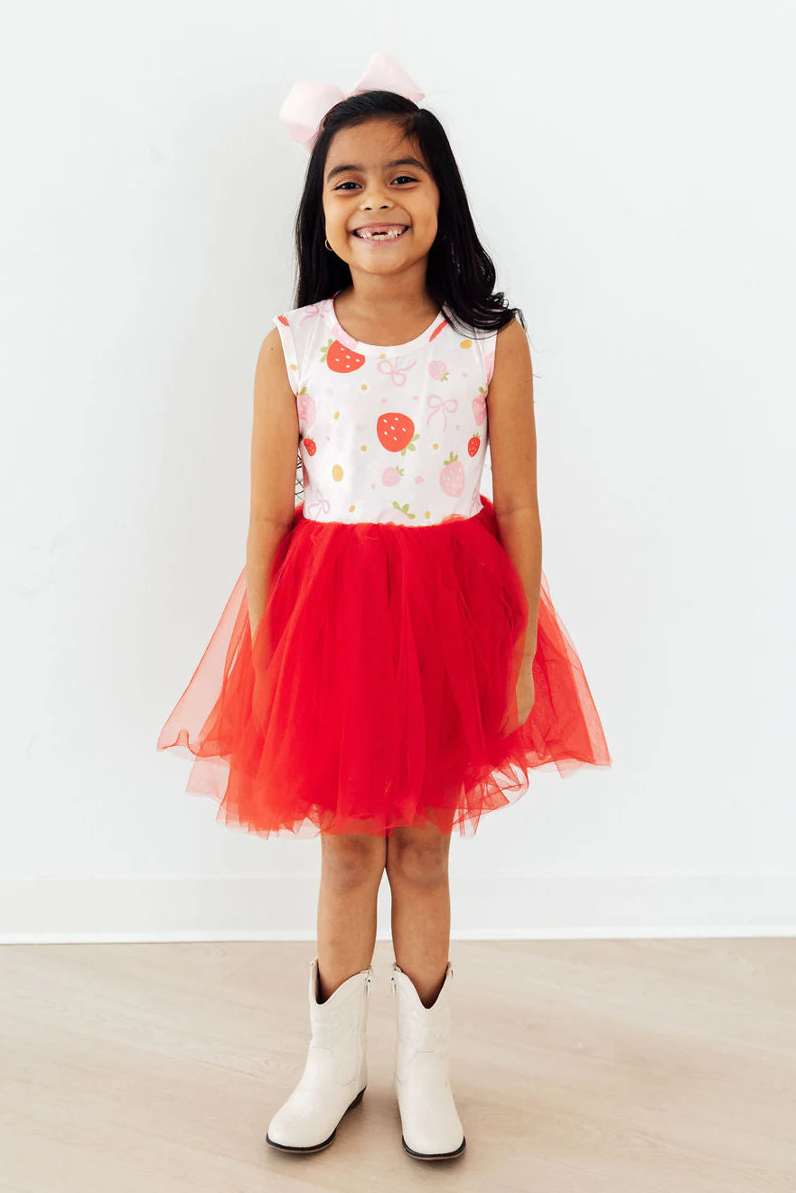 Strawberry Shortcake Tank Tutu Dress - Doodlebug's Children's Boutique