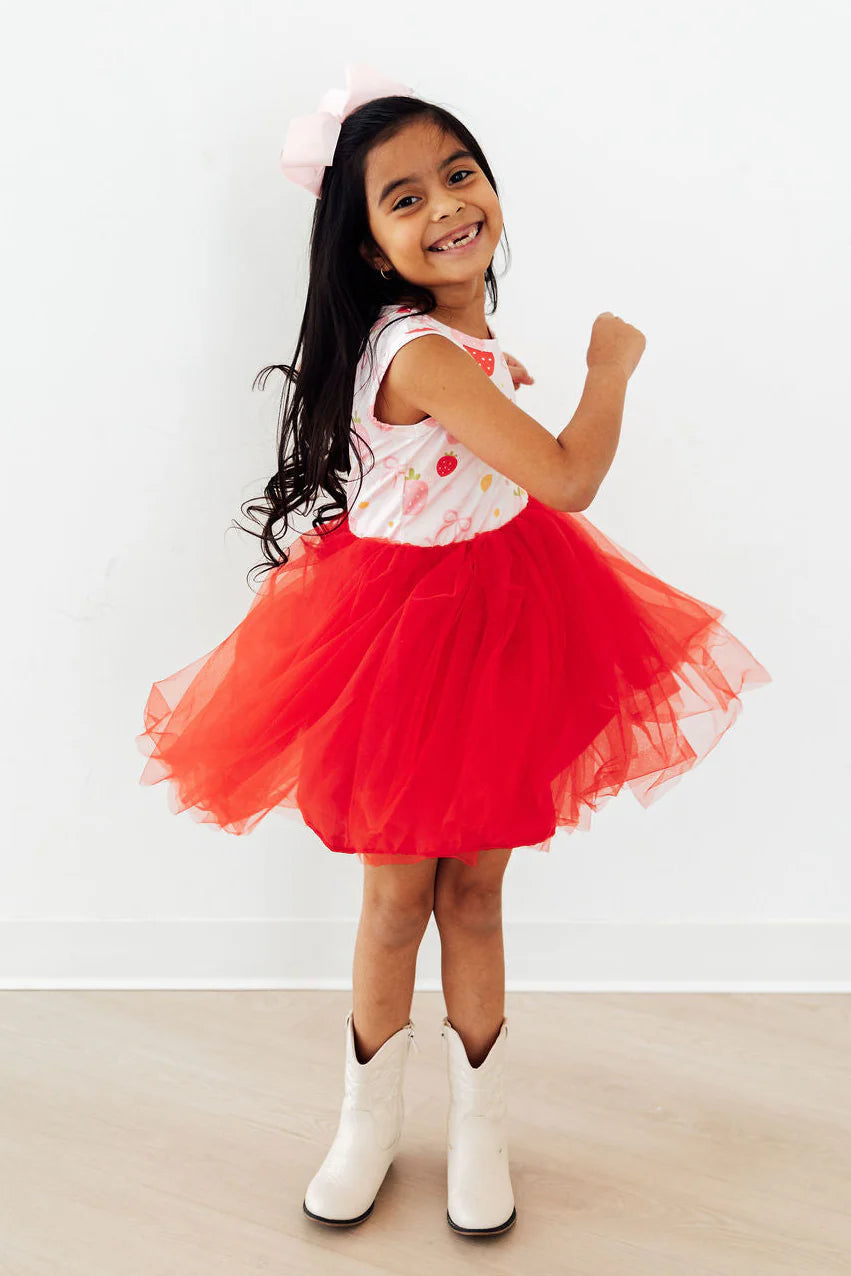 Strawberry Shortcake Tank Tutu Dress - Doodlebug's Children's Boutique