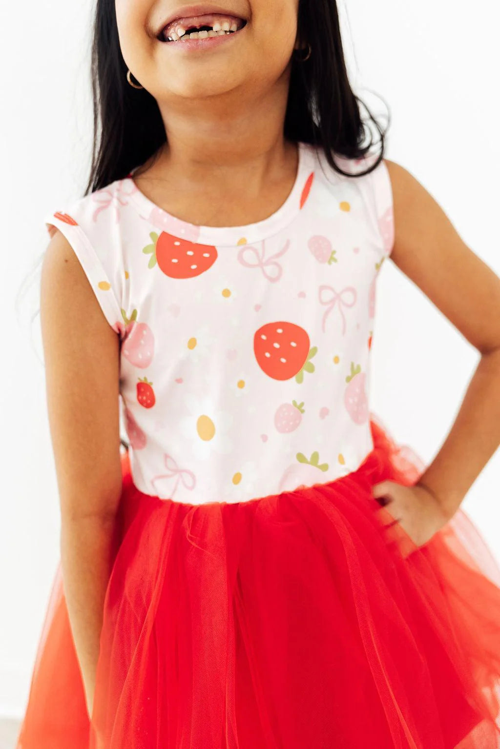 Strawberry Shortcake Tank Tutu Dress - Doodlebug's Children's Boutique