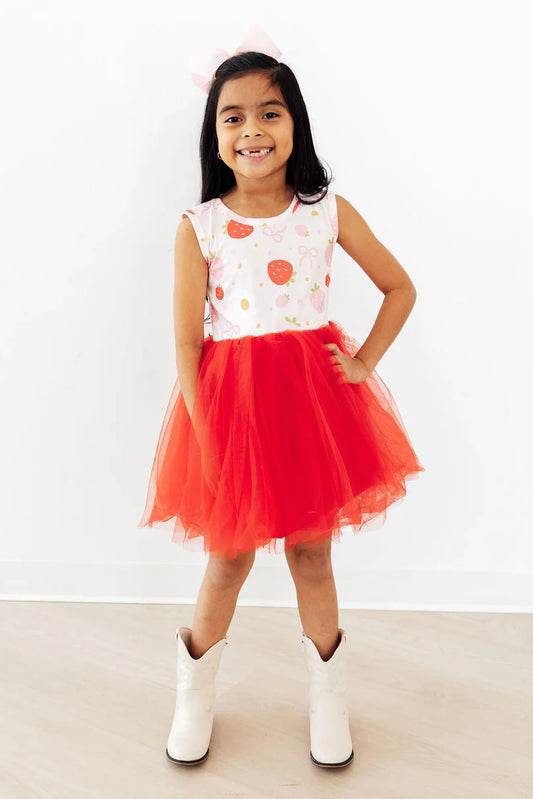 Strawberry Shortcake Tank Tutu Dress - Doodlebug's Children's Boutique