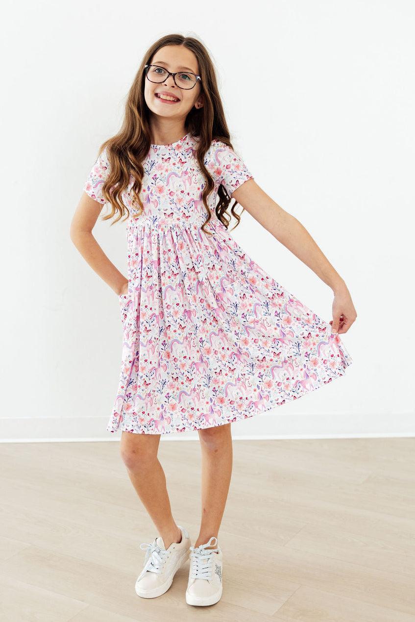 Whimsical Woods Pocket Twirl Dress - Doodlebug's Children's Boutique