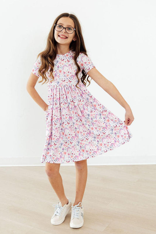 Whimsical Woods Pocket Twirl Dress - Doodlebug's Children's Boutique