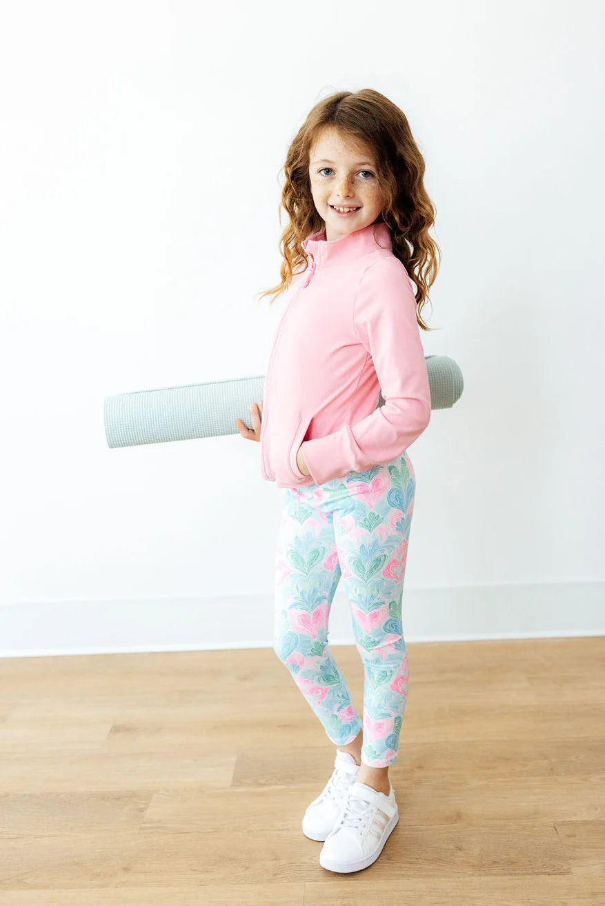 Happy Hearts Active Legging - Doodlebug's Children's Boutique