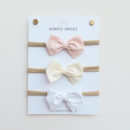 Newborn Mini Classics Headband Set - Doodlebug's Children's Boutique