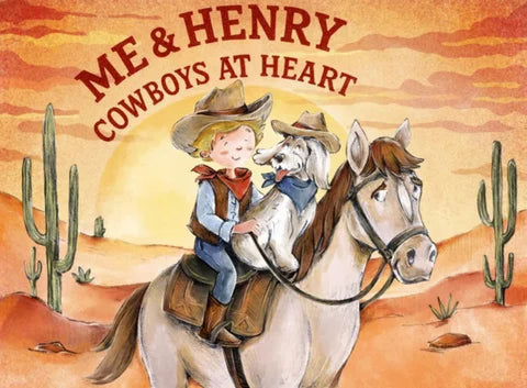 Me & Henry Cowboys at Heart Book - Doodlebug's Children's Boutique