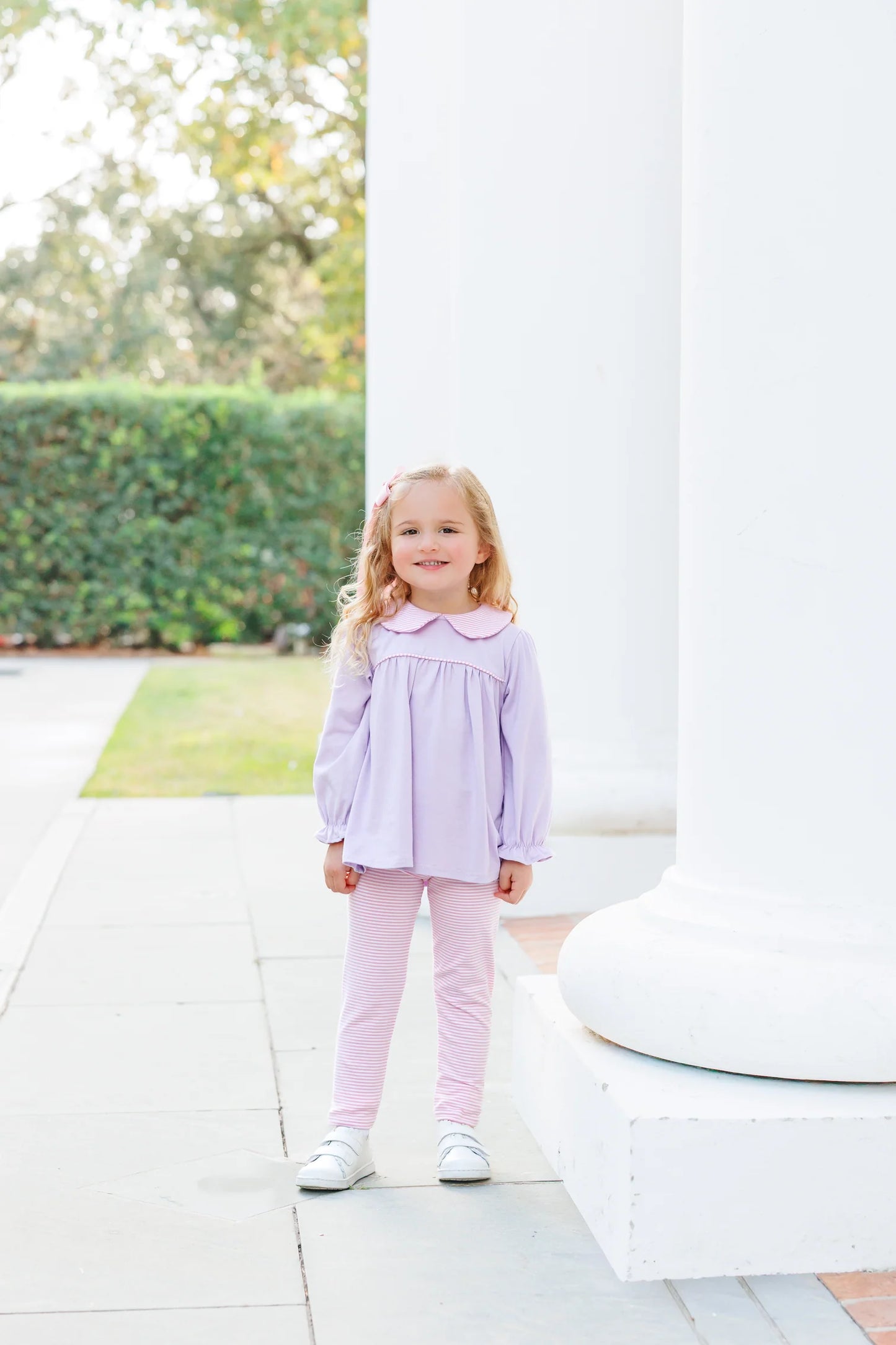 Lavender & Light Pink Abigail Pant Set
