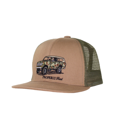 Camo Truck Youth Trucker Hat - Doodlebug's Children's Boutique