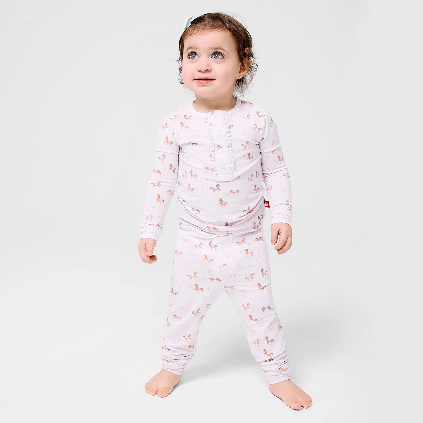 Purple Rein Modal Magnetic 2 Piece Pajama Set  - Doodlebug's Children's Boutique