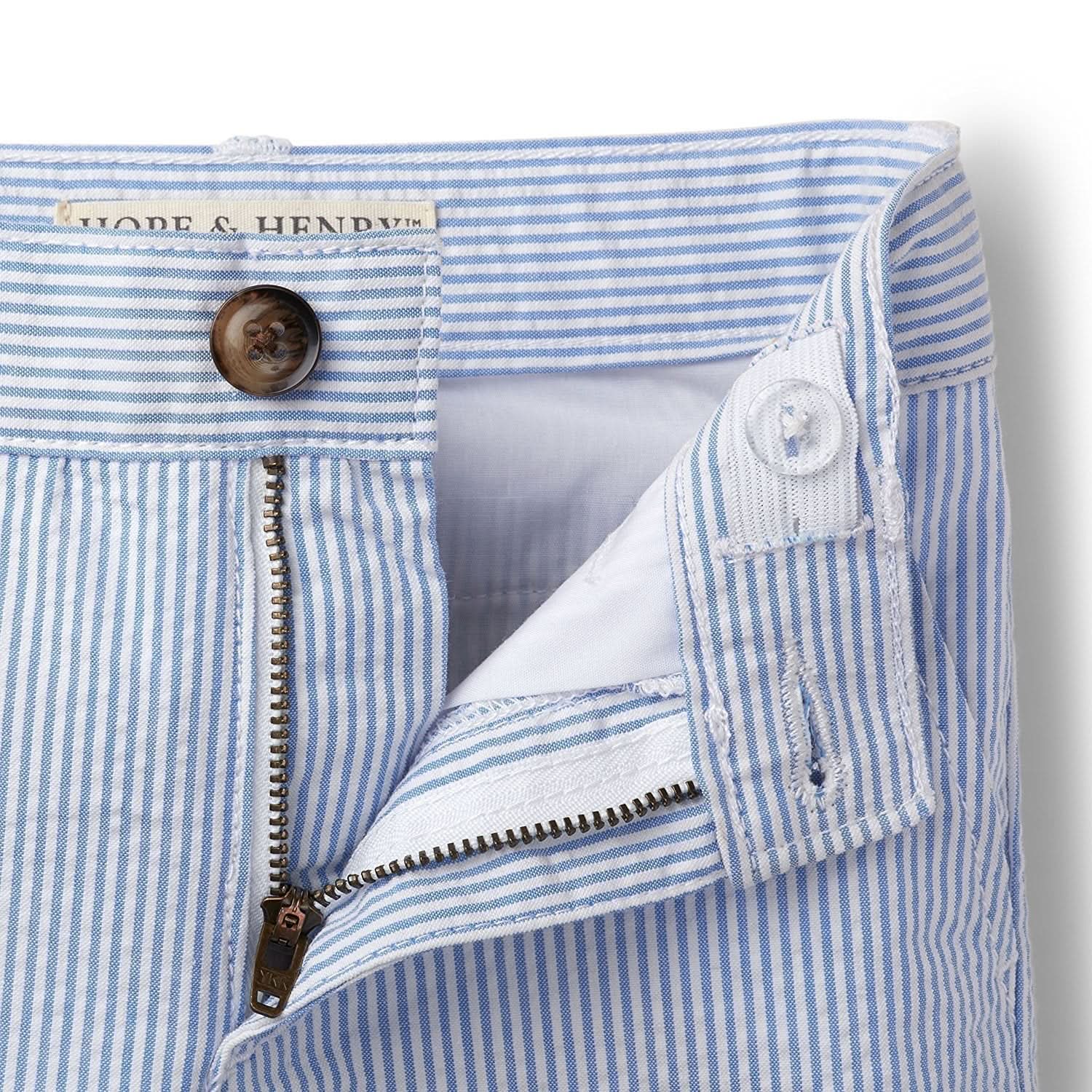 White Organic Stretch Chino Short - Doodlebug's Children's Boutique