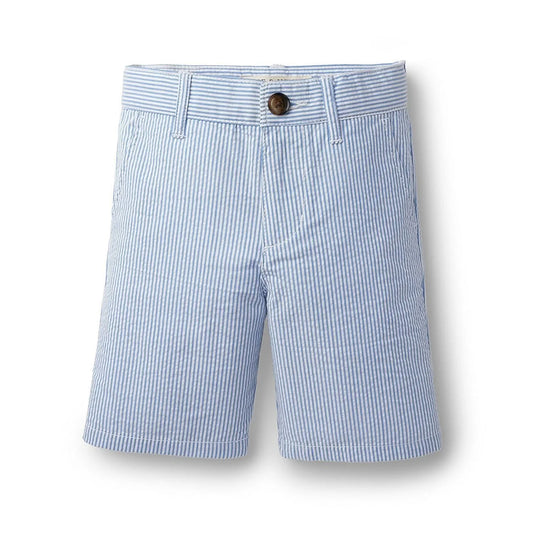 White Organic Stretch Chino Short - Doodlebug's Children's Boutique