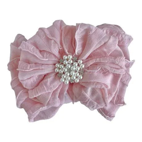 Sweet Pink Pearl Headband  - Doodlebug's Children's Boutique