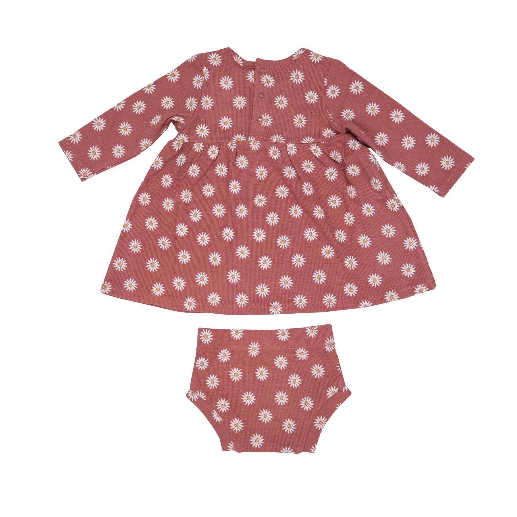 Simple Dress and Bloomer in Daisy Dot  - Doodlebug's Children's Boutique