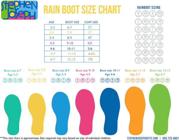 Western Rain Boots  - Doodlebug's Children's Boutique
