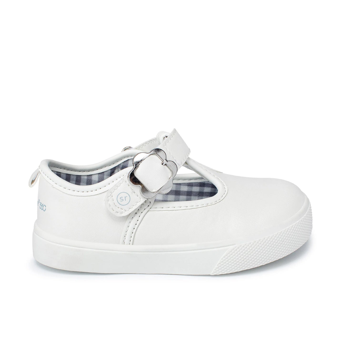 White Gia Mary Jane Shoe