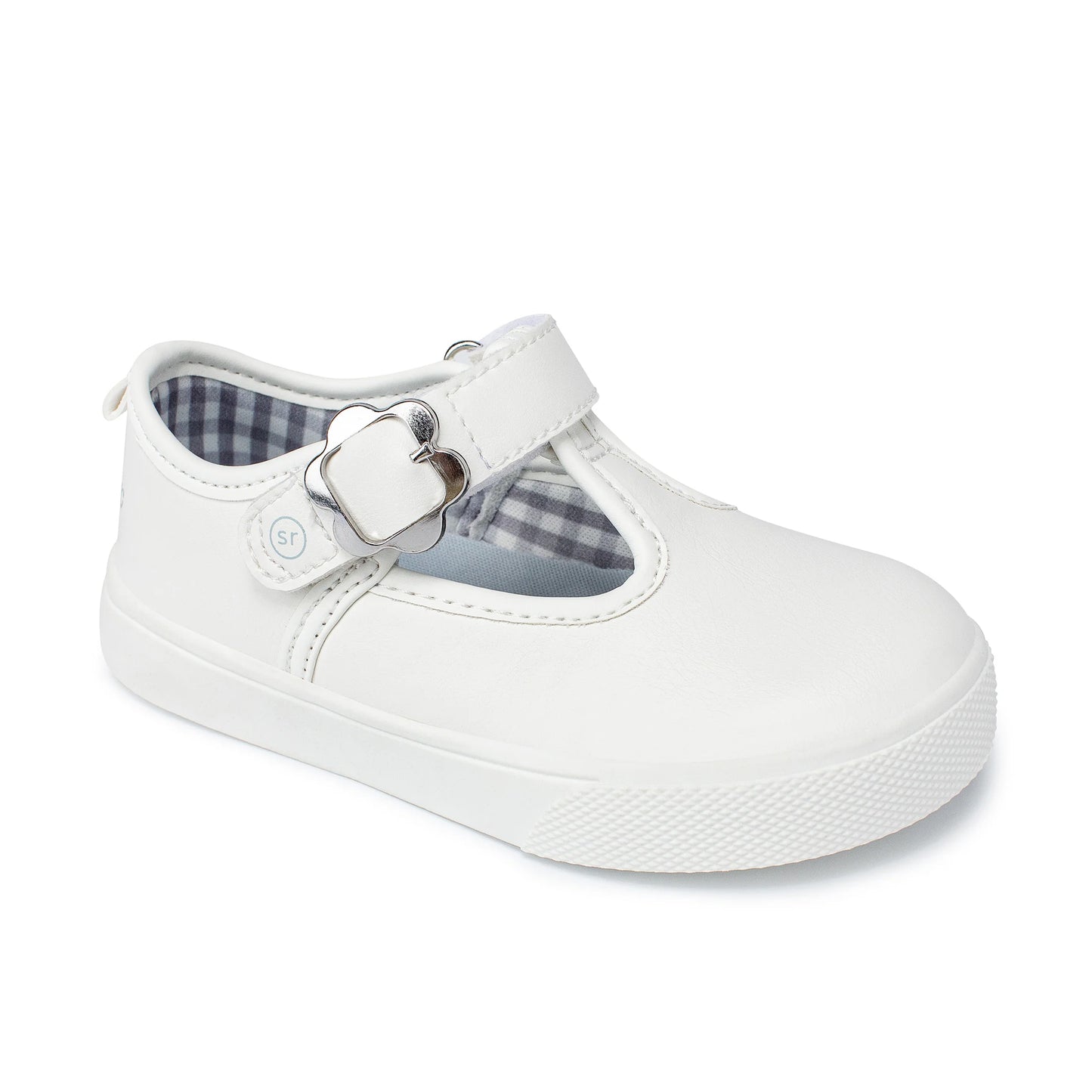 White Gia Mary Jane Shoe