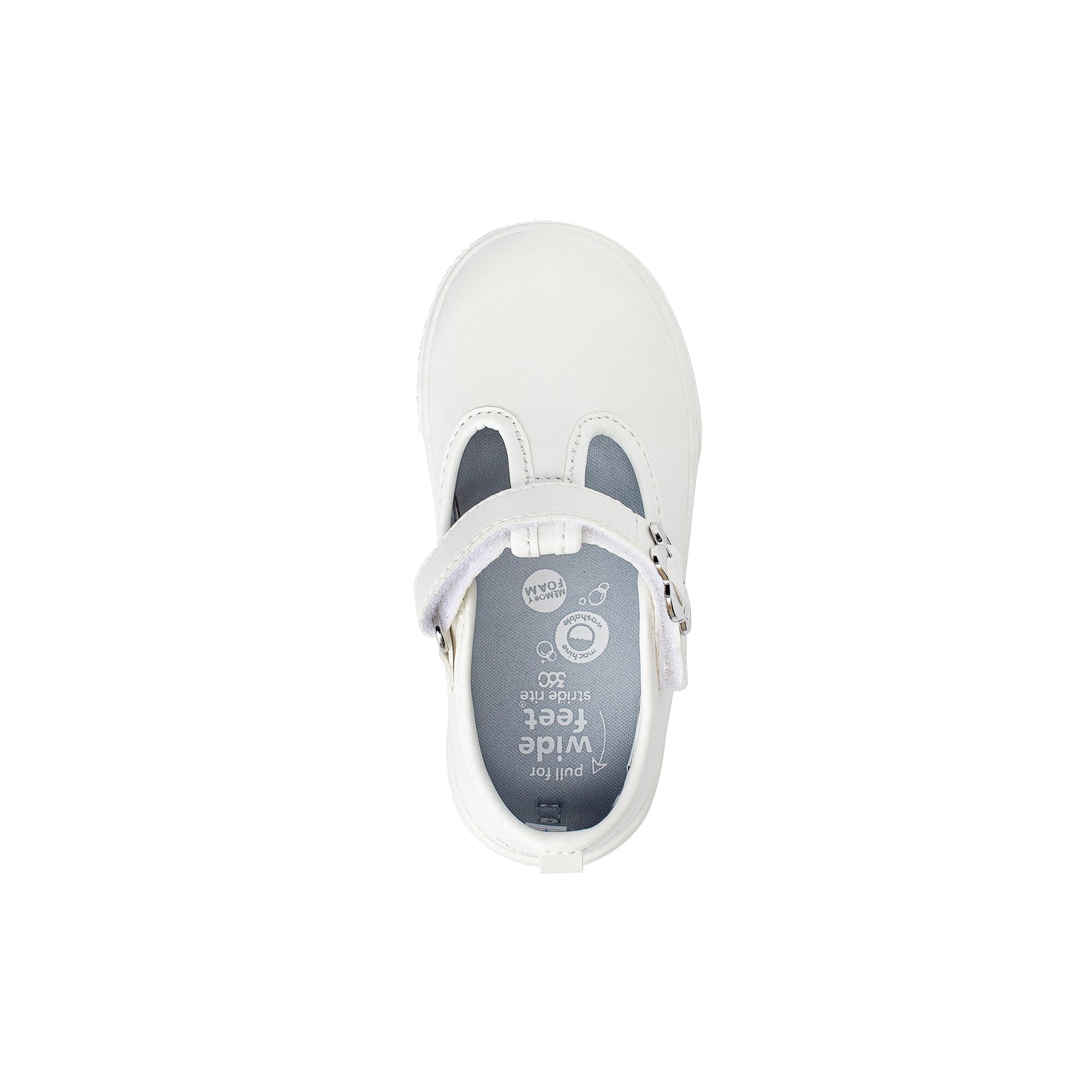 White Gia Mary Jane Shoe