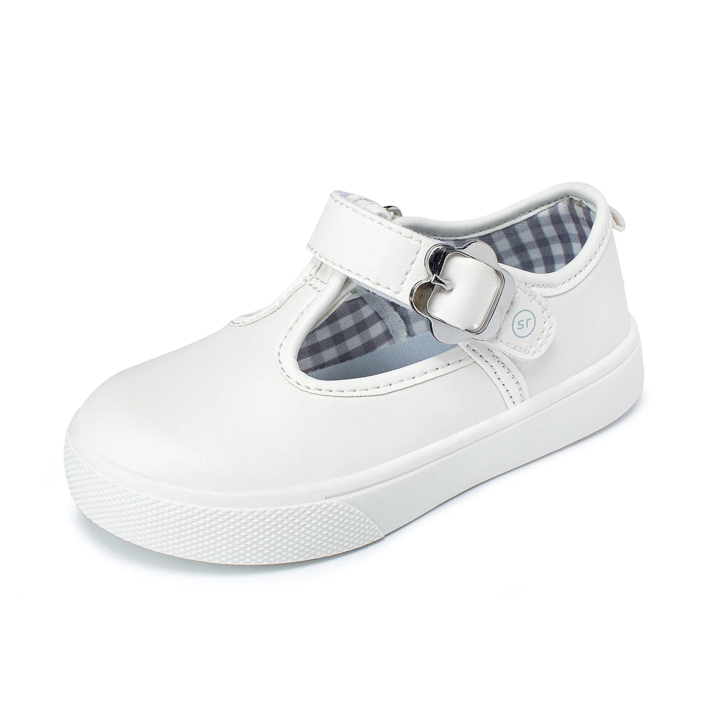 White Gia Mary Jane Shoe