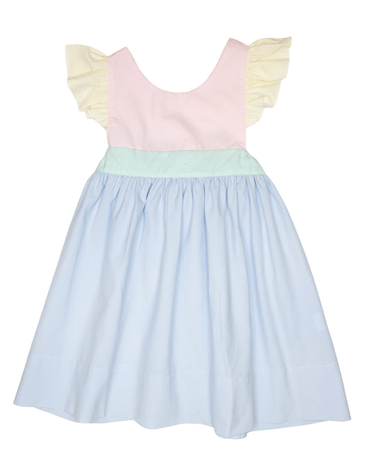 Spring Color Block Dress