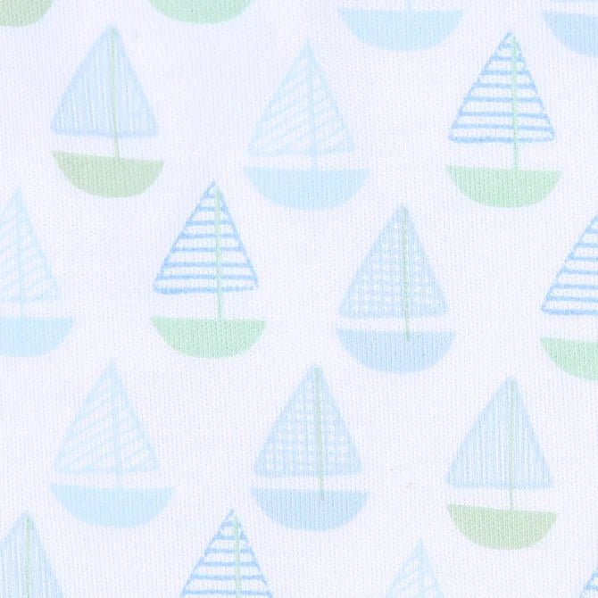 Sweet Sailing Sleeveless Bubble  - Doodlebug's Children's Boutique