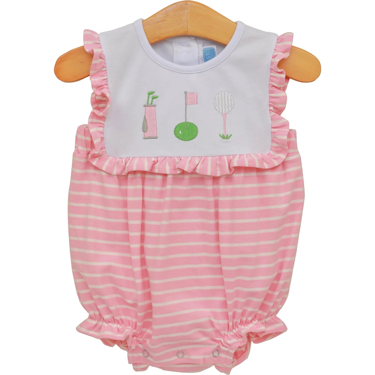 Tee Time Ruffle Bubble - Doodlebug's Children's Boutique